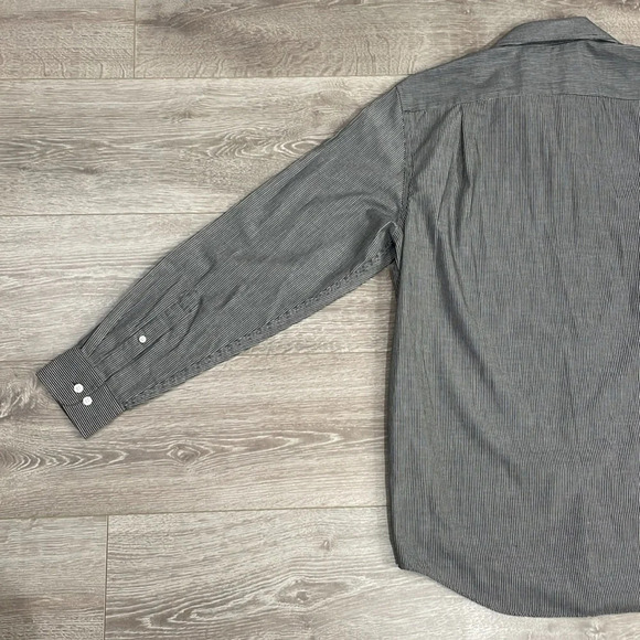 NWOT Croft & Barrow Broadcloth Classic Fit Point Collar Dress Shirt 15.5 34-35 - Picture 14 of 15